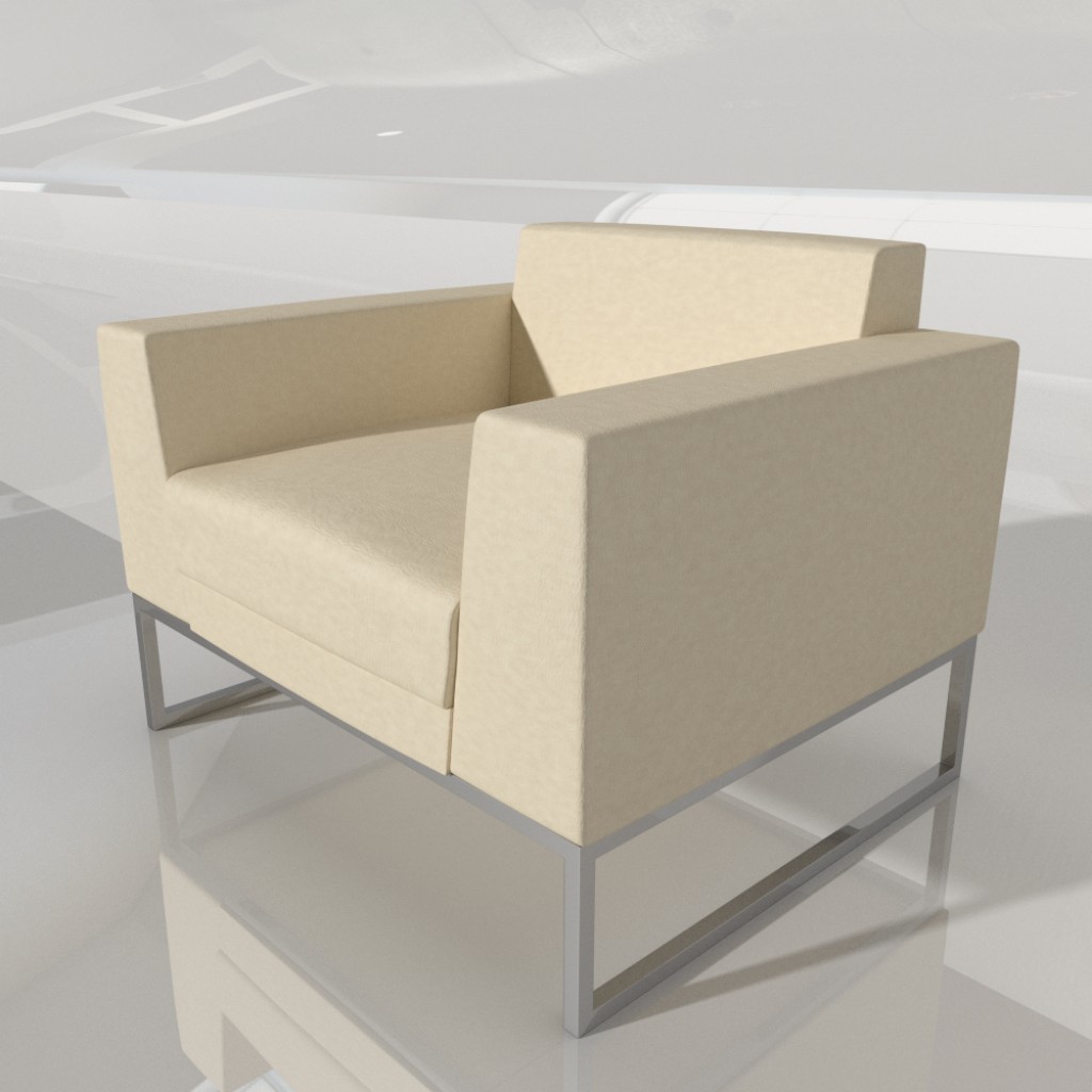 Armchair - cubed-fat preview image 1